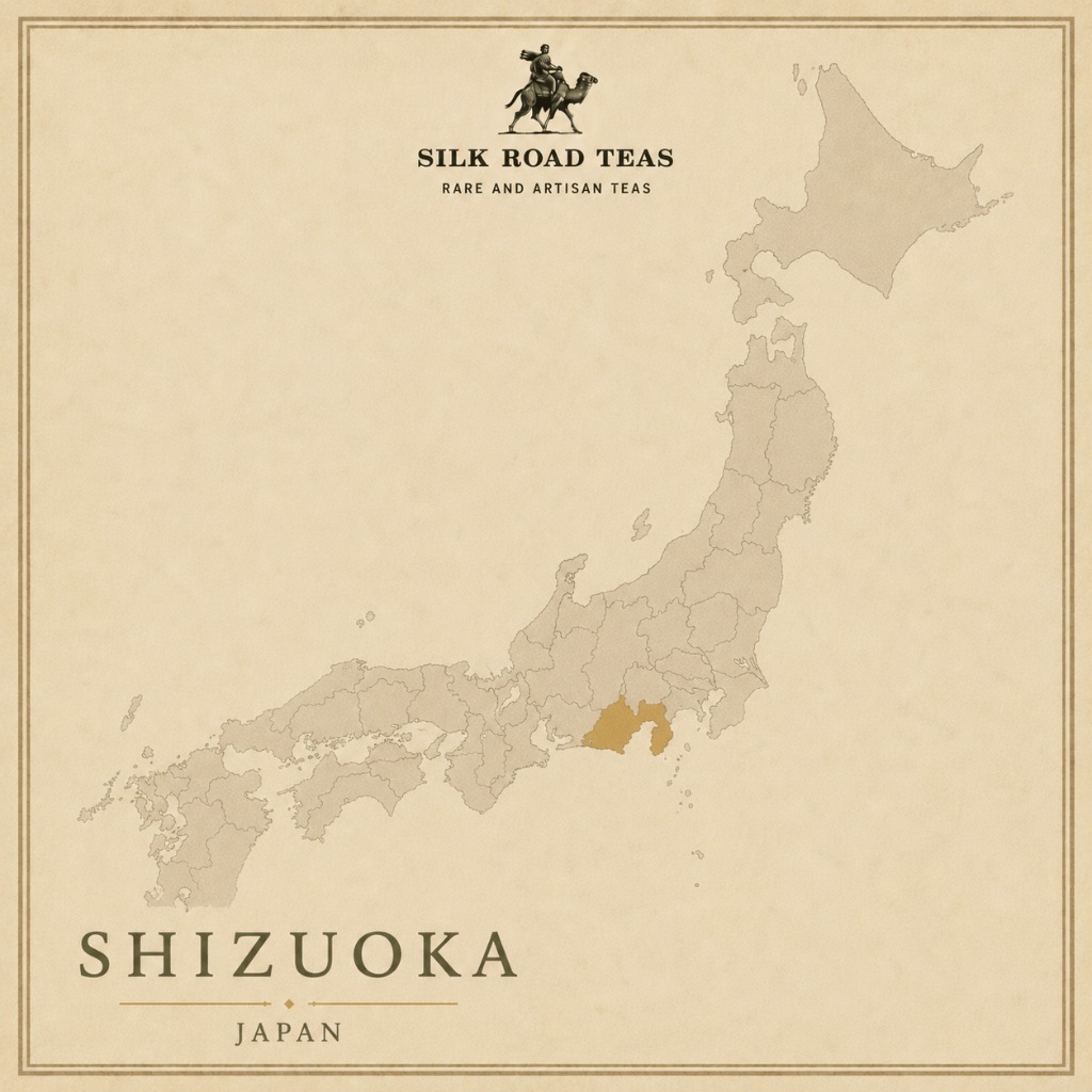 Map of Shizuoka, Japan